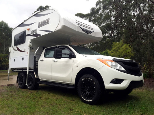 Lance Slide On Campers talks about Airbag Man Suspension